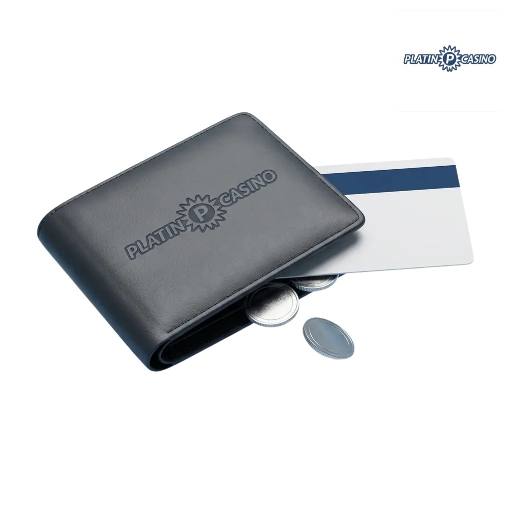 Platin Casino payment methods displayed including Dogecoin, VISA, Mastercard, Paysafecard, Skrill and Neteller options