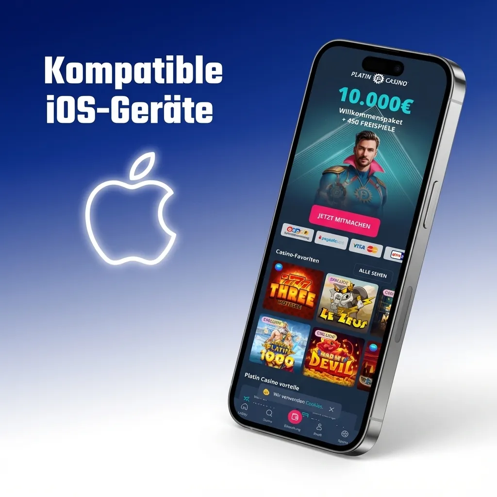 Liste kompatibler iOS-Geräte: iPhone X bis 15, iPad Pro, Air und Mini der neueren Generationen