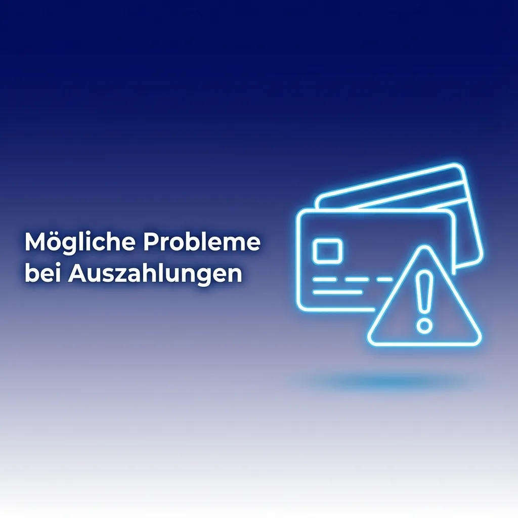 Troubleshooting guide showing common withdrawal problems and solutions including verification, bonus terms, and processing delays